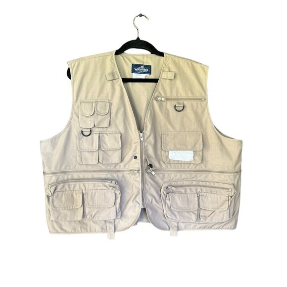 Woodfield Men's Utility Fishing‎ Vest XL Durable Hunting - Picture 1 of 7